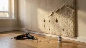 czy mozna przykleic panele tapicerowane na kleju na gorąco