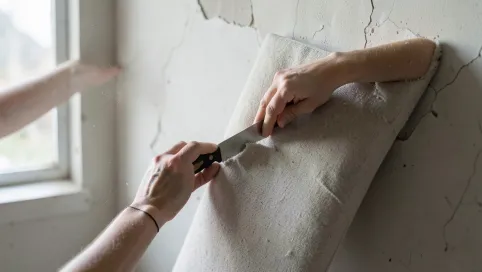 jak przyciac panel tapicerowany