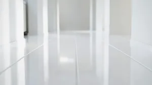 panel podłogowy biały połysk