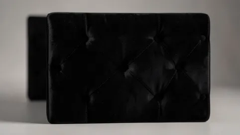 panel tapicerowany czarny