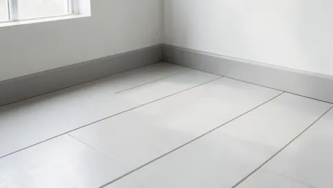 panele podłogowe biało szare