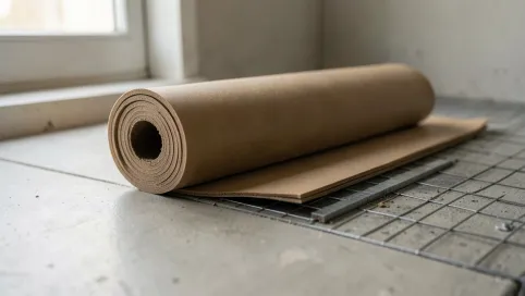 podkład pod panele laminowane ogrzewanie podłogowe 3mm