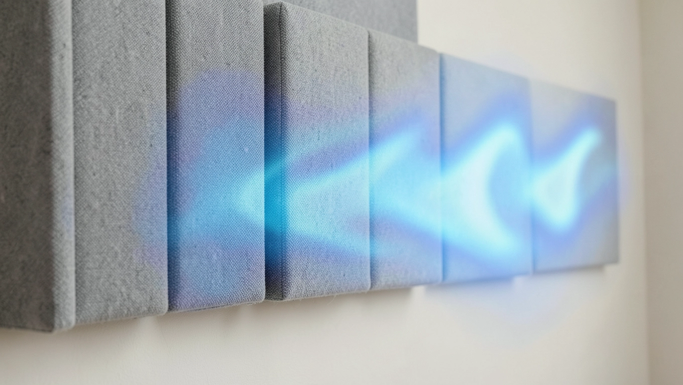 Akustyka cienkich paneli tapicerowanych