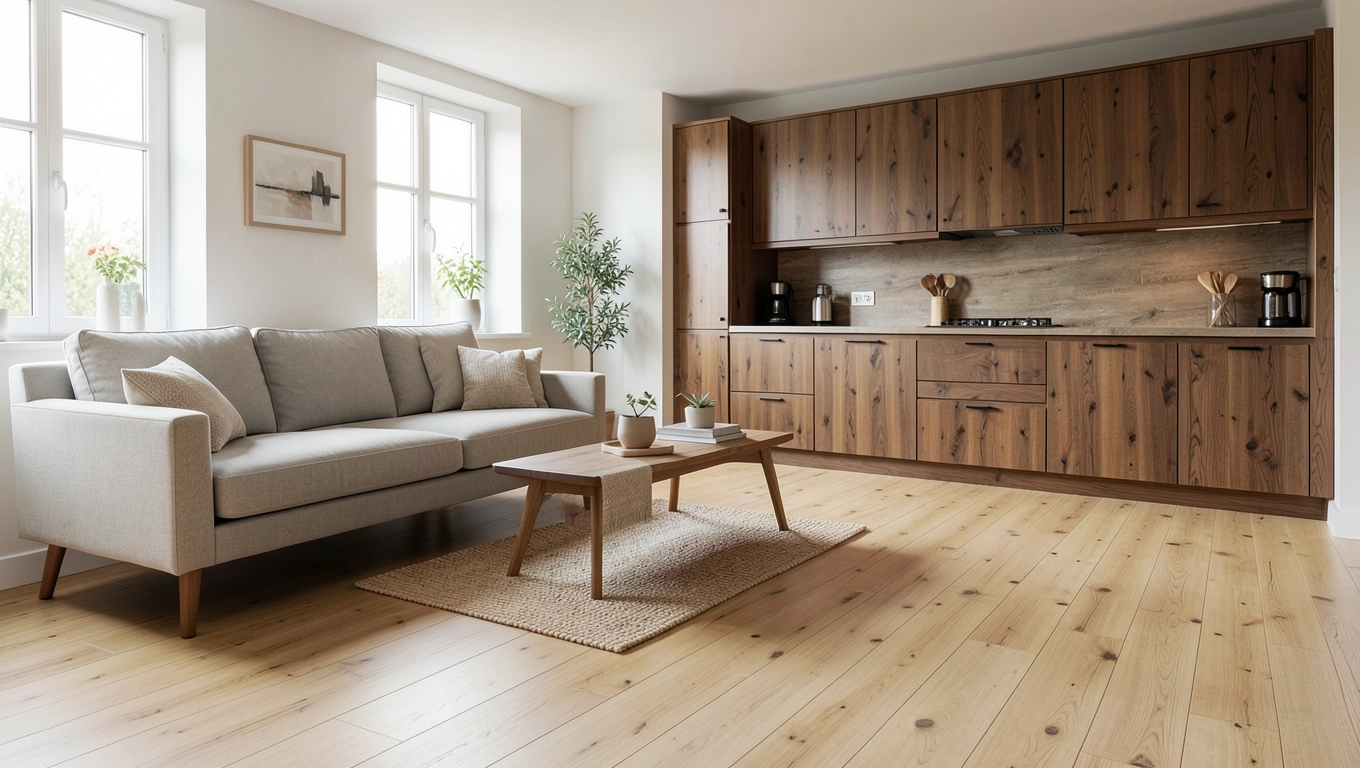 Aranżacje wnętrz z panelami Quick Step