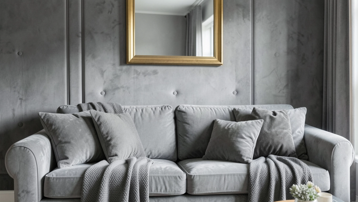 Aranżacje z panelami tapicerowanymi