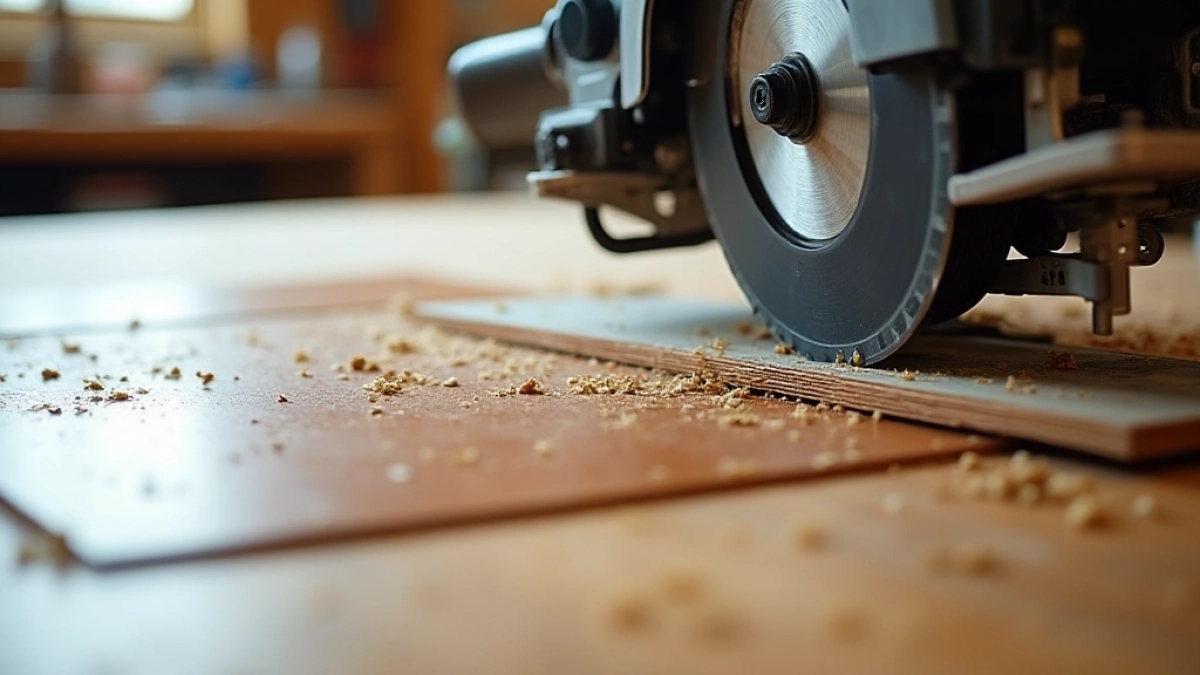 cięcie paneli laminowanych