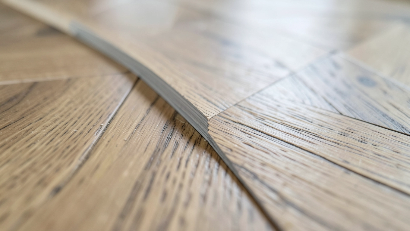 Cięcie paneli winylowych pod 45° do jodełki