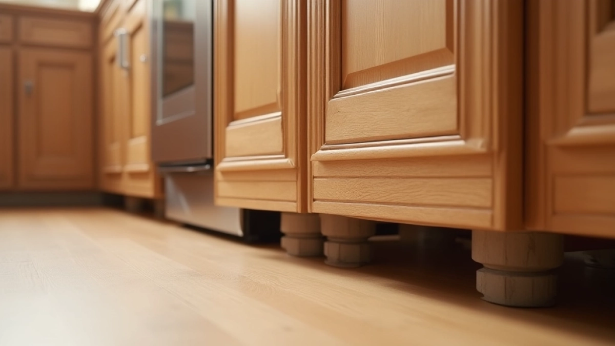 Czy meble kuchenne mogą stać na panelach laminowanych