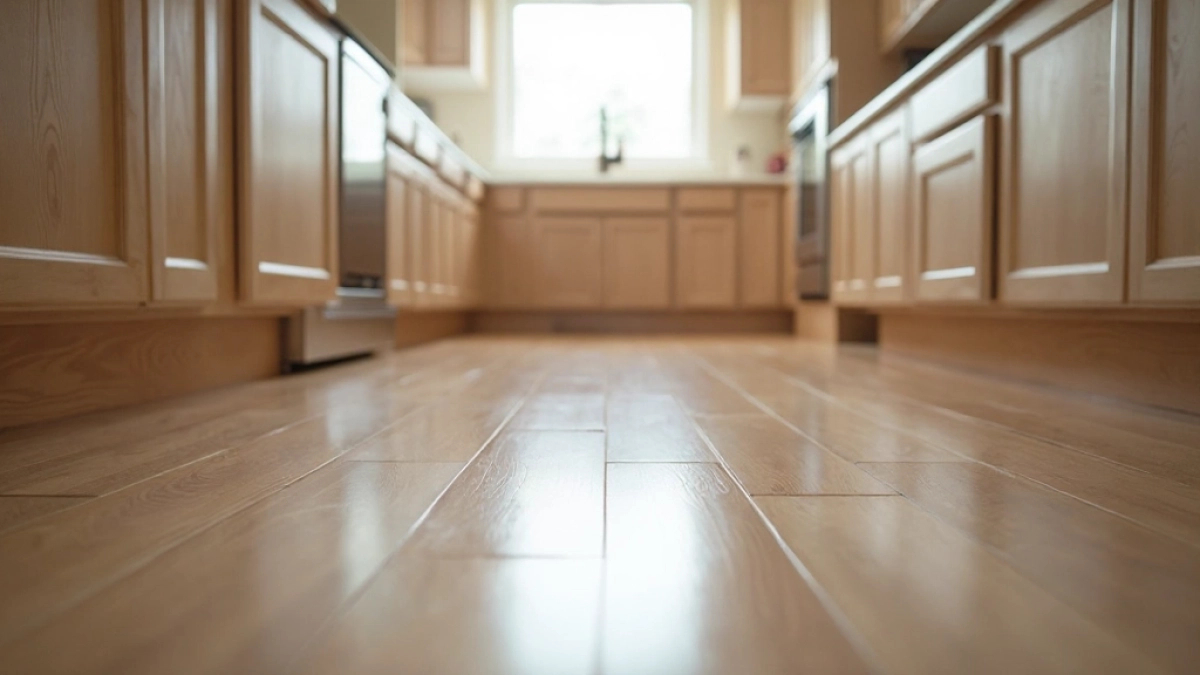 Czy meble kuchenne mogą stać na panelach winylowych