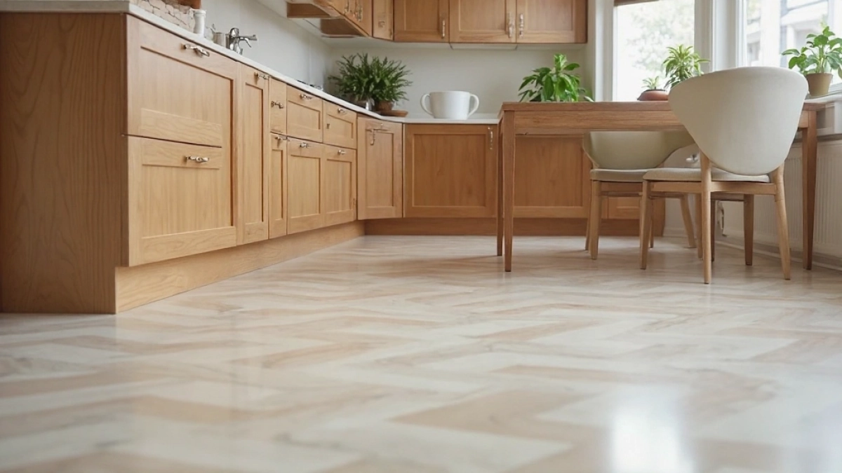 czy na panele winylowe można postawić meble kuchenne