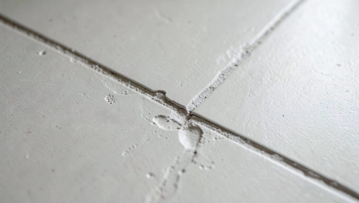 Czym wyrównać fugi pod panele winylowe samoprzylepne