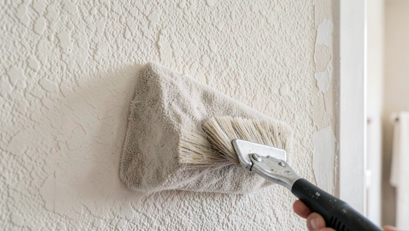 Czyszczenie paneli ściennych przed tapetą