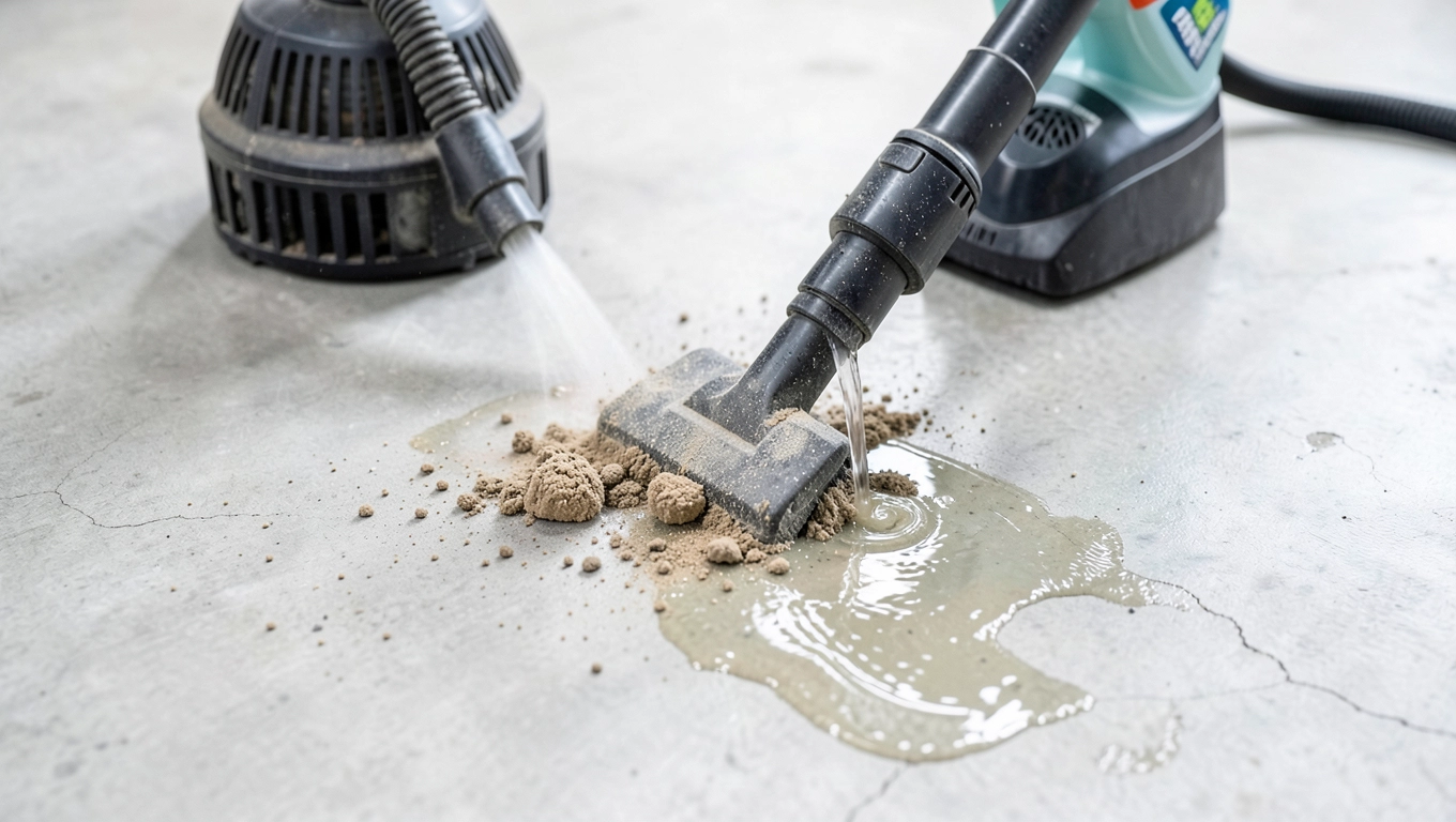 Czyszczenie podłoża przed panelami winylowymi