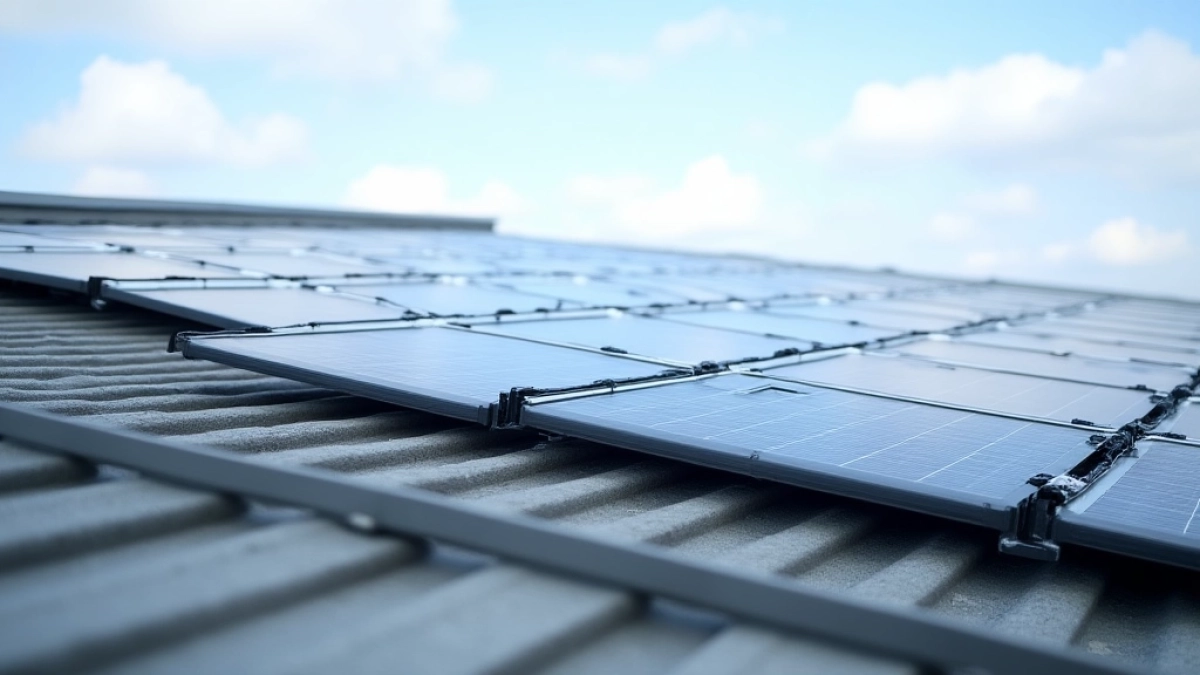 Dach z paneli fotowoltaicznych cena za m2