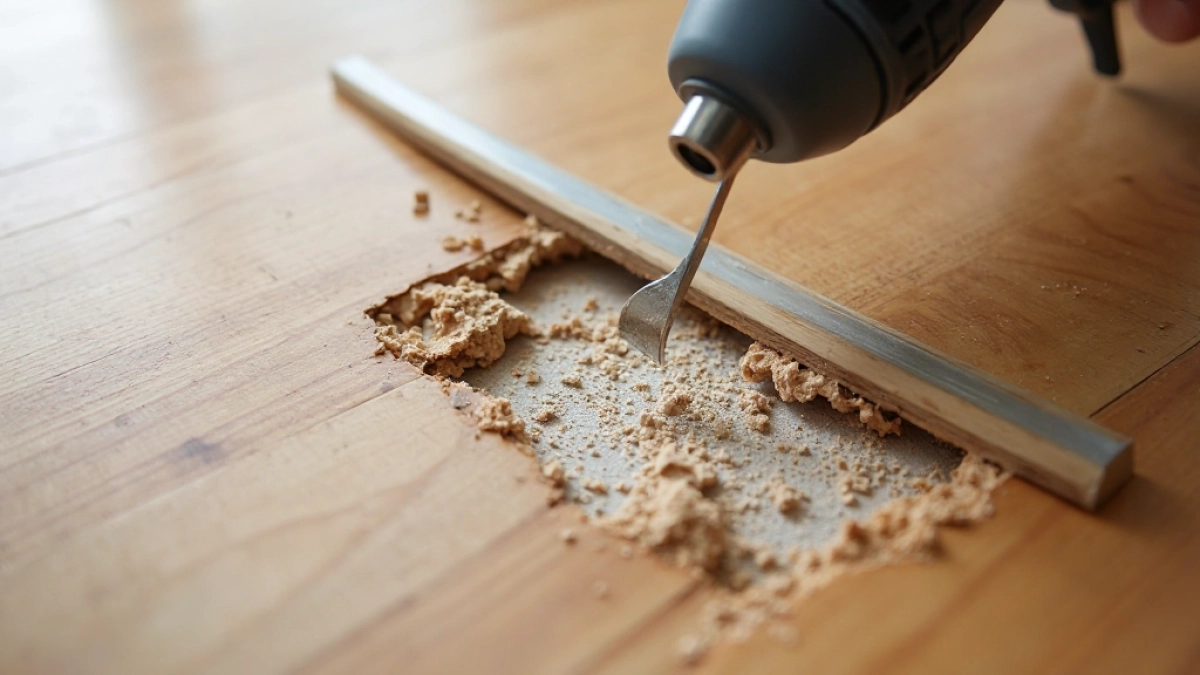 Demontaż paneli winylowych