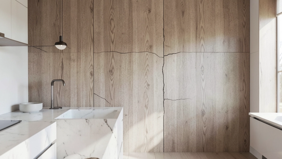 drewnopodobne panele ścienne