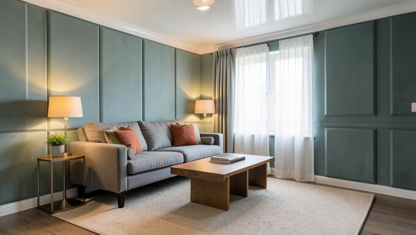 Estetyka i komfort wnętrza z panelami tapicerowanymi