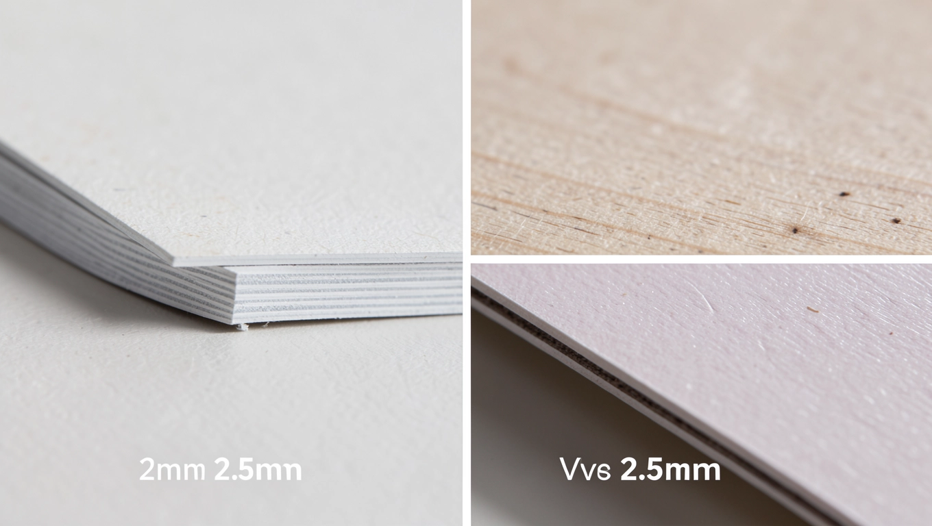 Grubość a trwałość paneli winylowych klejonych