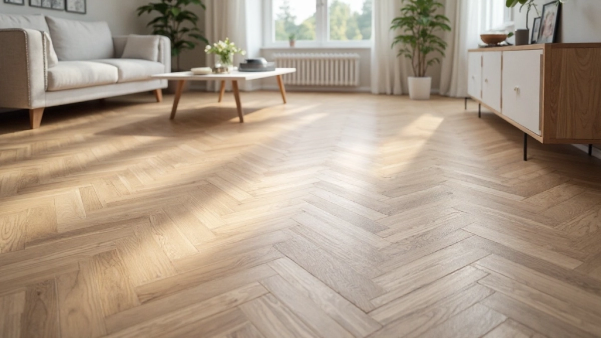 Ile kosztuje położenie paneli winylowych w jodełkę