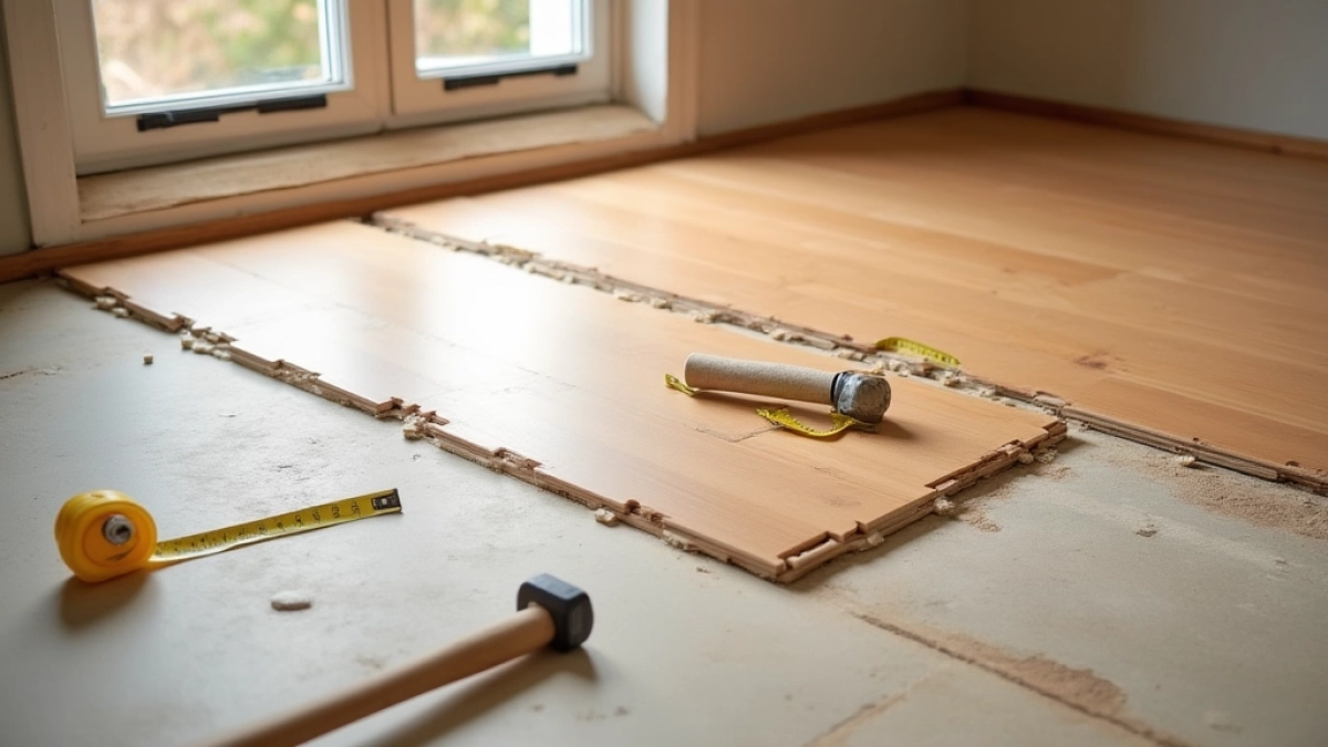 jak się układa panele podłogowe