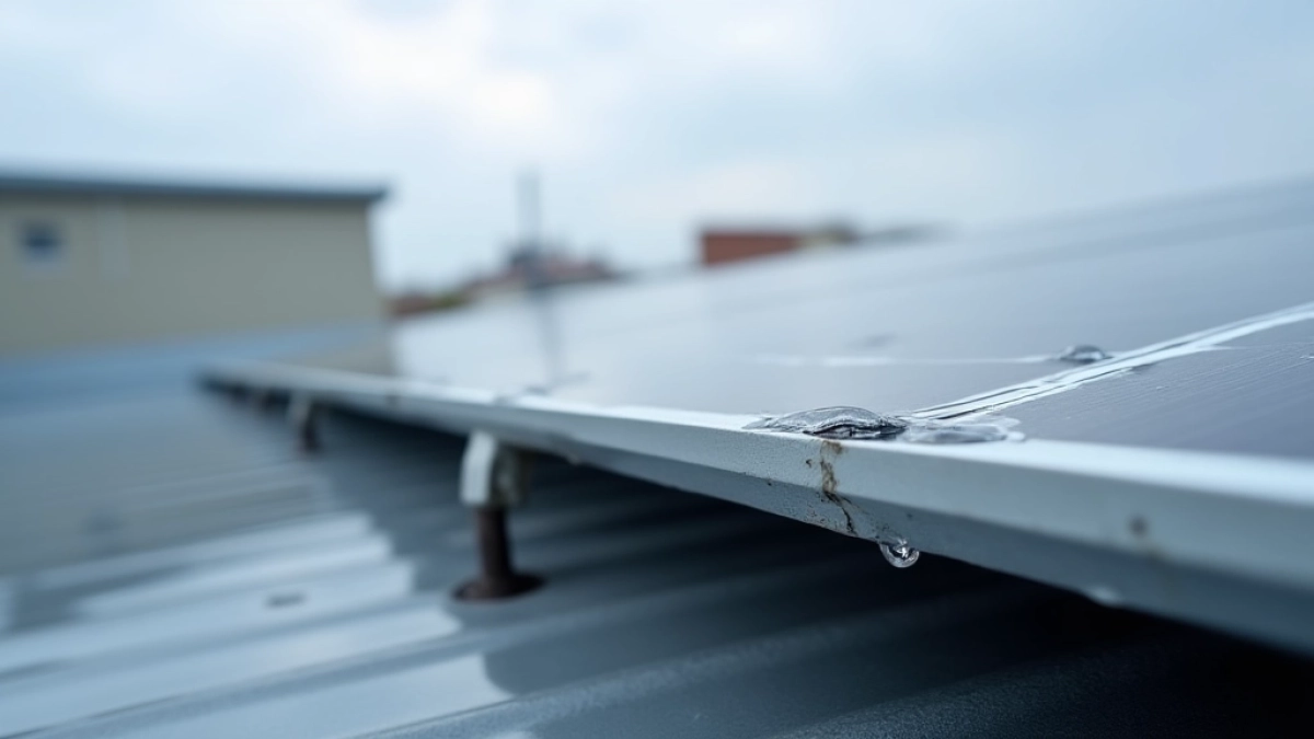 jak uszczelnić panele fotowoltaiczne