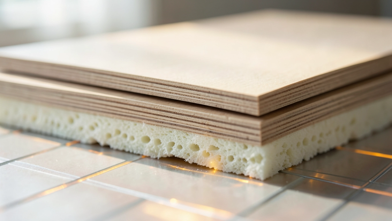 jaki podkład pod panele na podłogówkę