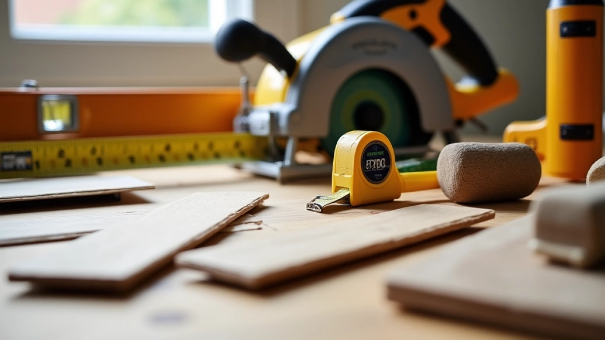 jakie narzędzia są potrzebne do układania paneli podłogowych