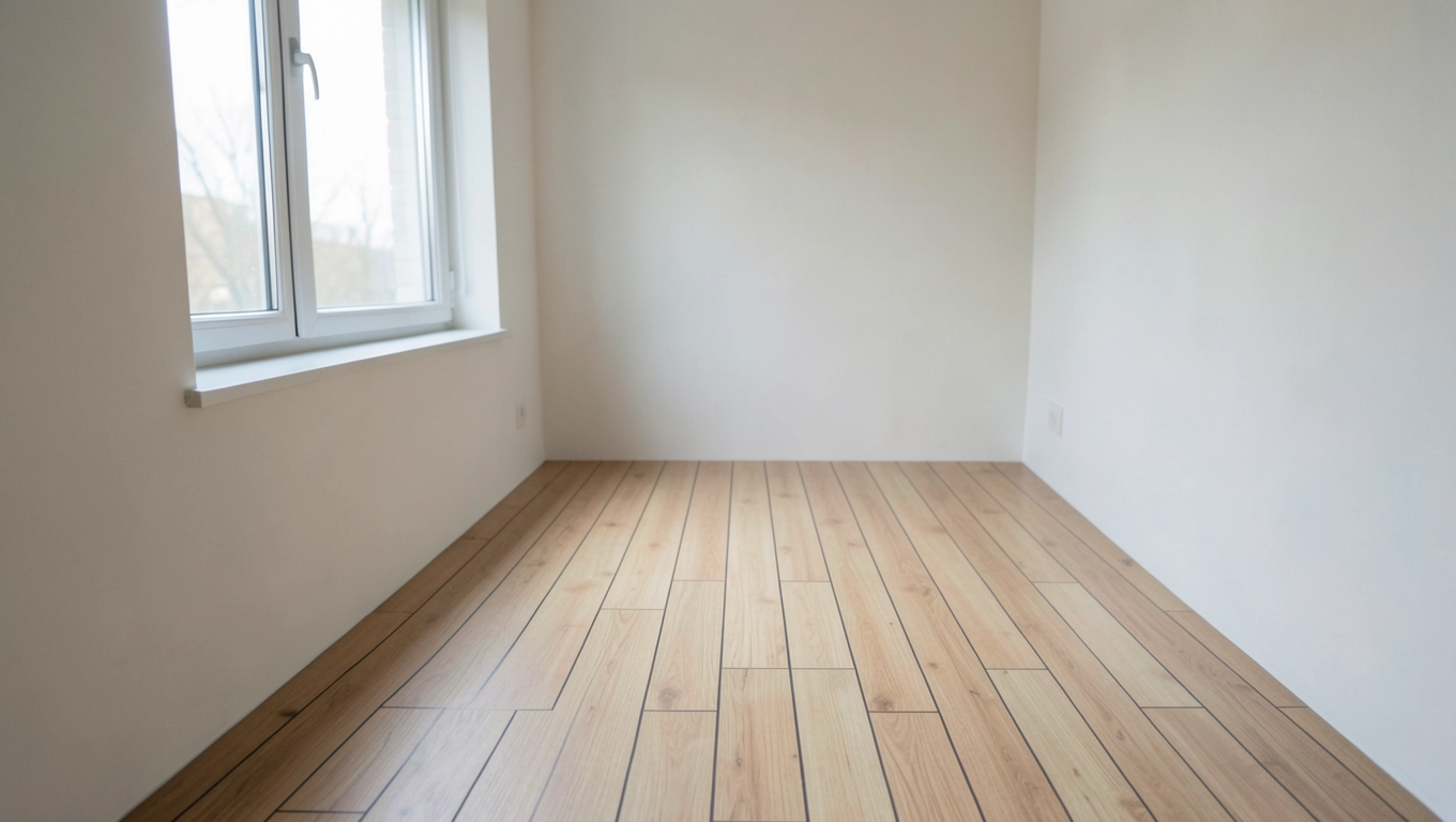 Kierunek układania paneli w małych pomieszczeniach