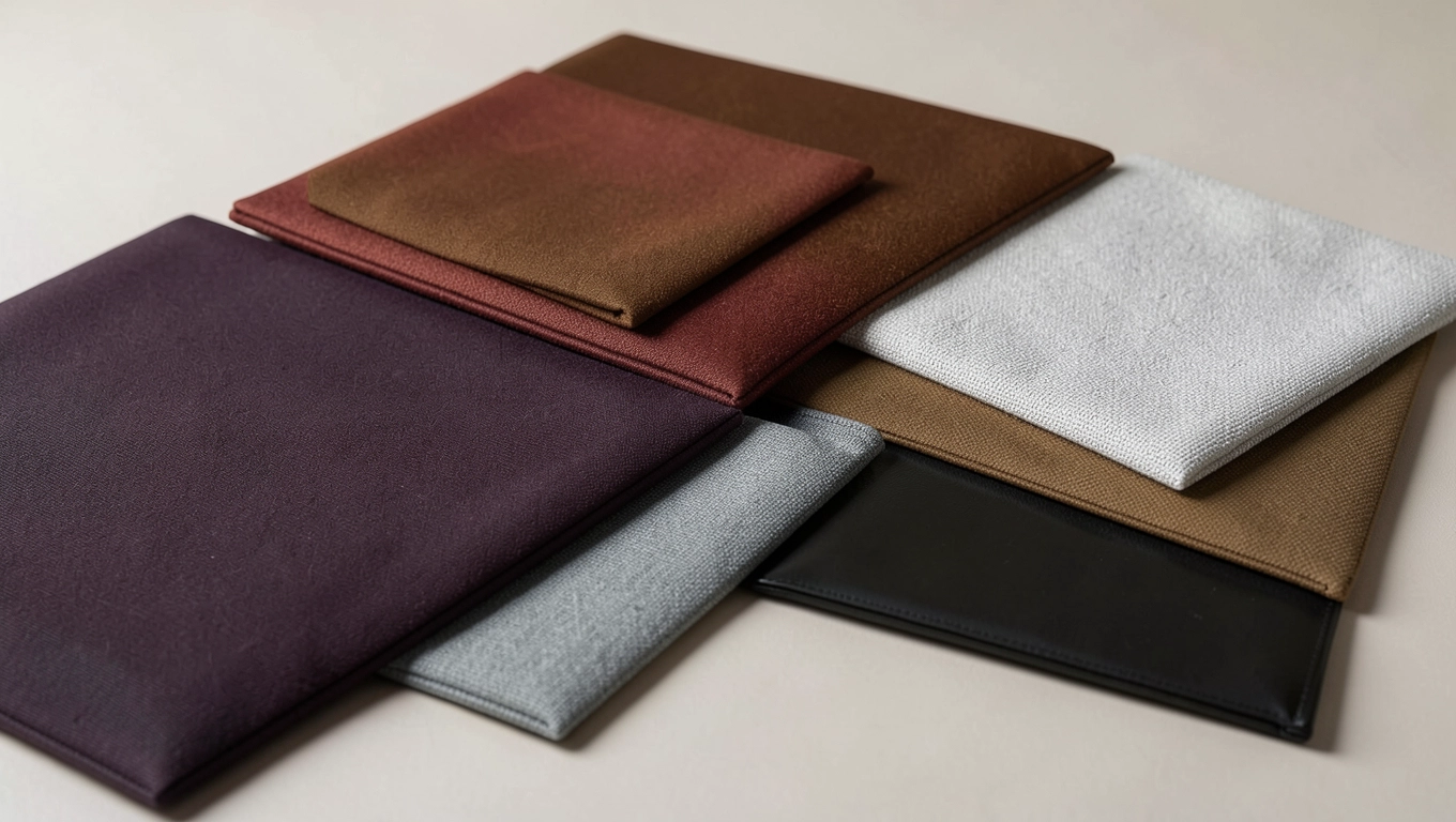 Kolory i wykończenia paneli tapicerowanych