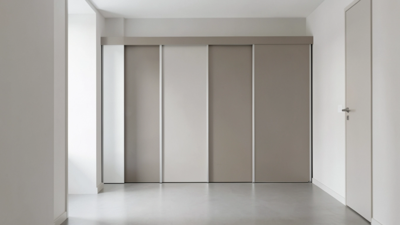 Konfiguracje drzwi szafy od 1 do 5 drzwi