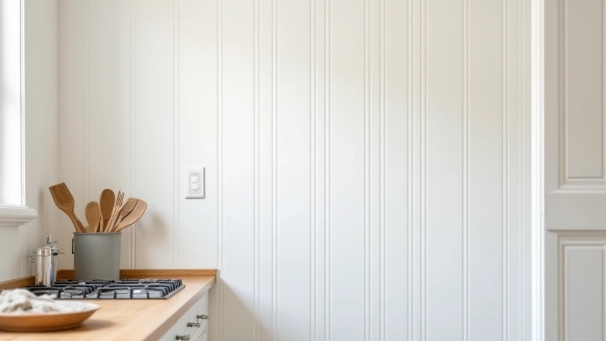 malowanie paneli ściennych w kuchni
