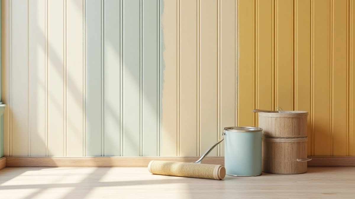 malowanie paneli ściennych