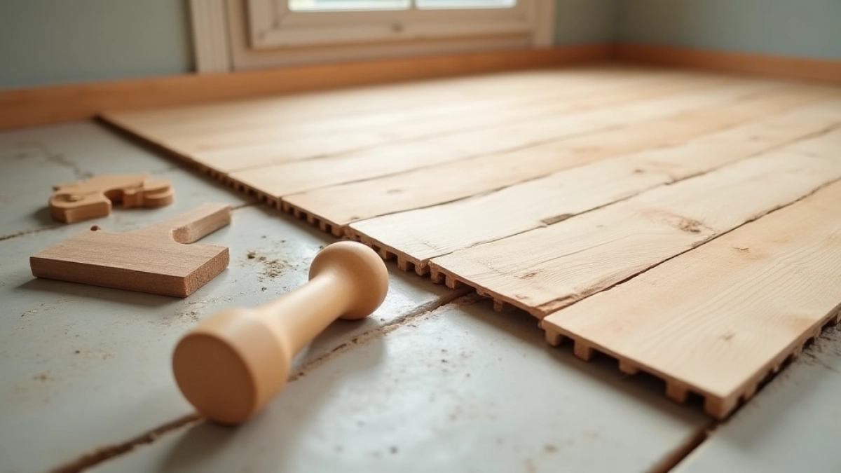 metody układania paneli podłogowych