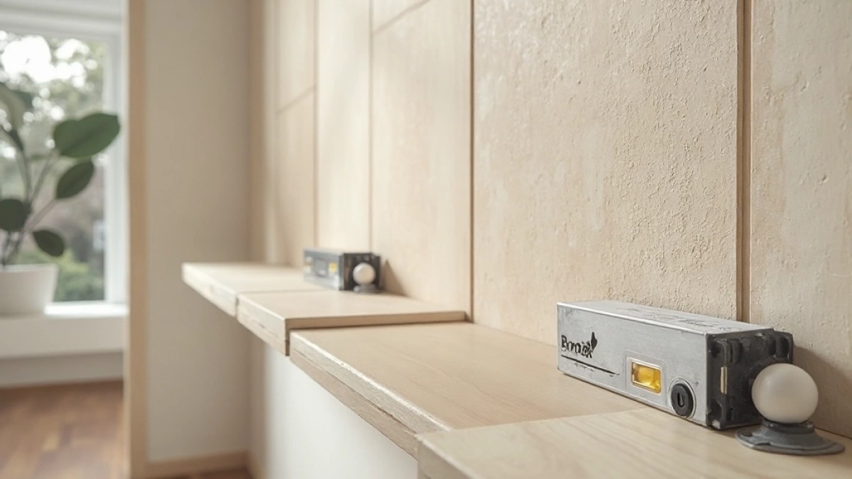 montaż paneli ściennych brok