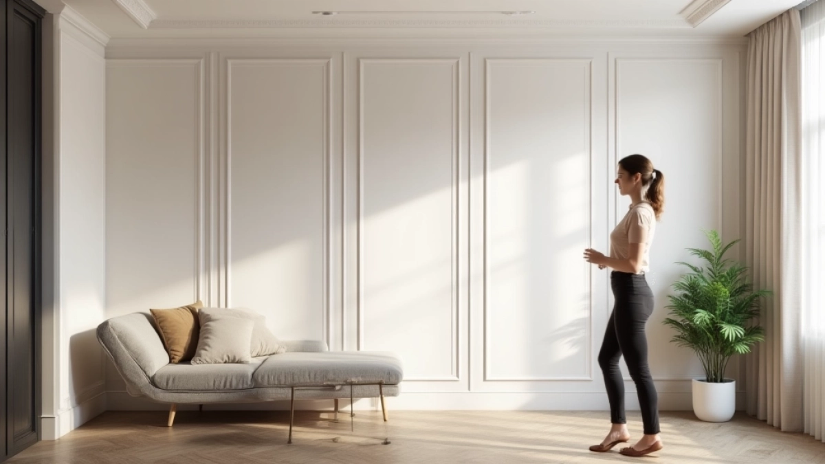 Montaż paneli tapicerowanych na klej