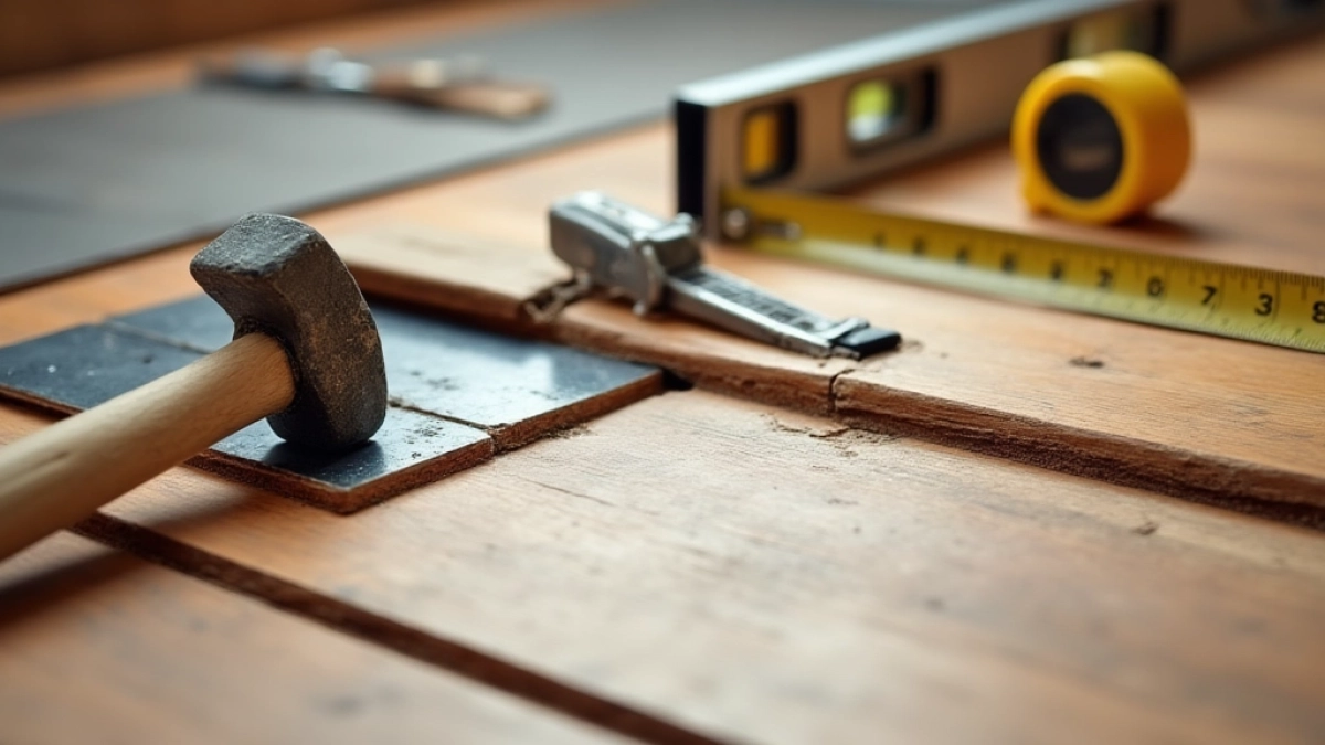 narzędzia do układania paneli podłogowych