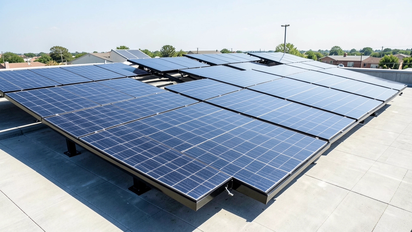 Oszczędności z paneli 750W bifacial w instalacji