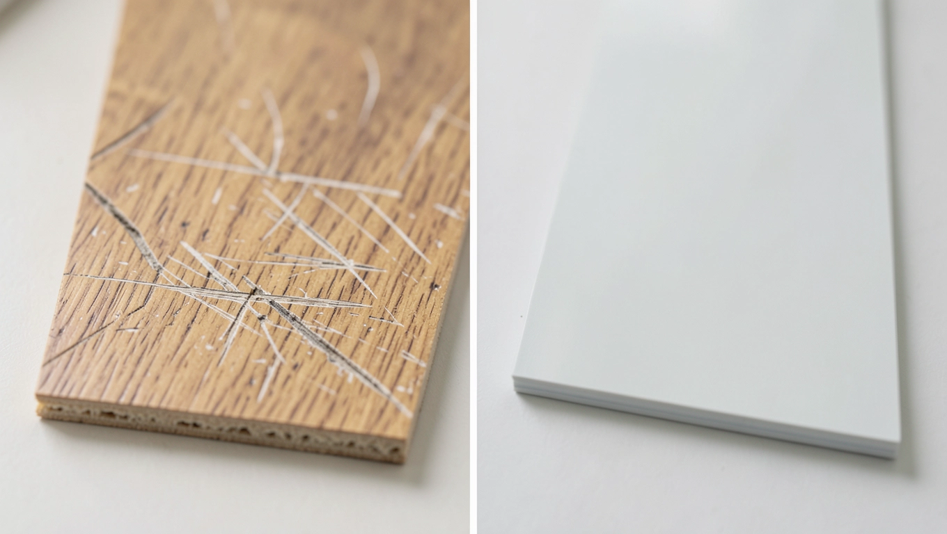 Panele laminowane vs winylowe: odporność na rysy