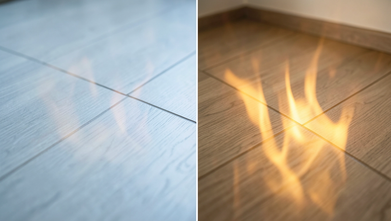 Panele laminowane vs winylowe: ogrzewanie podłogowe