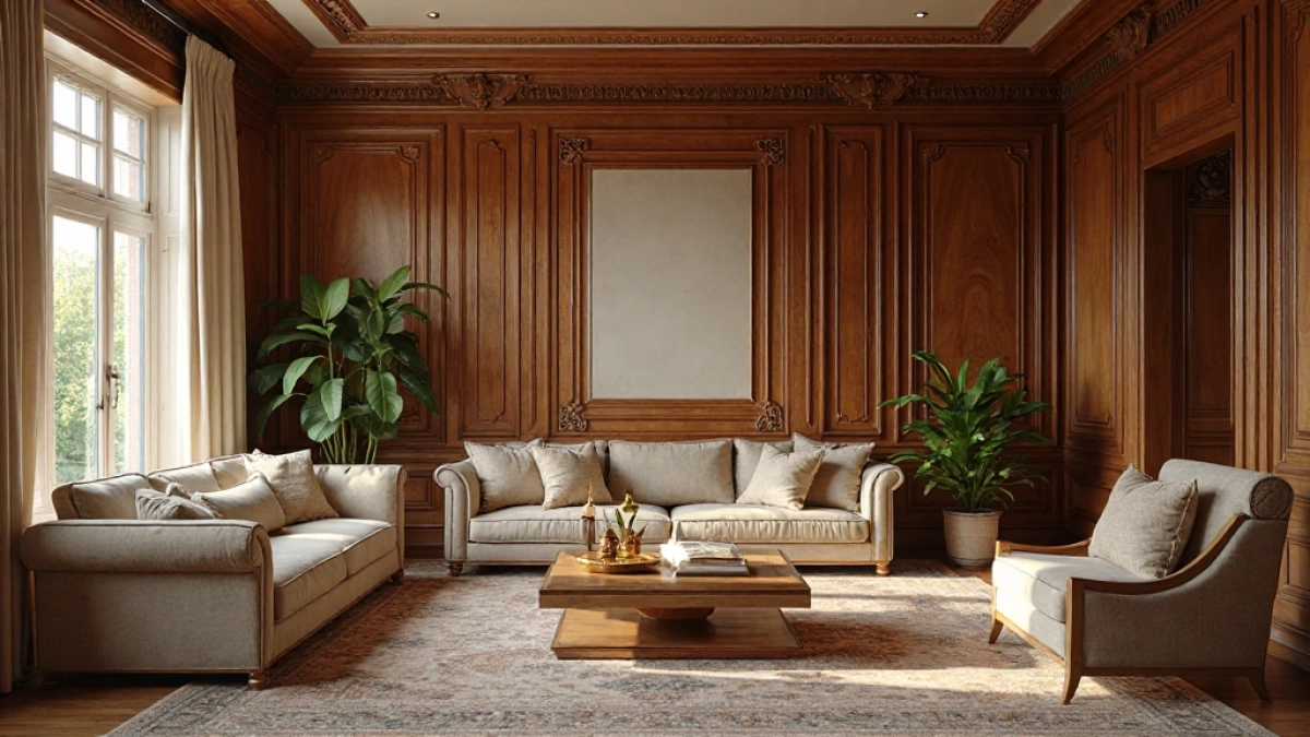 panele ścienne angielskie