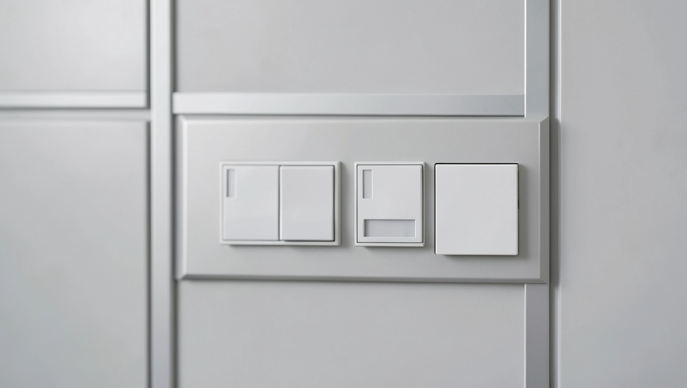 Panele ścienne z gniazdkami i włącznikami Sobótka