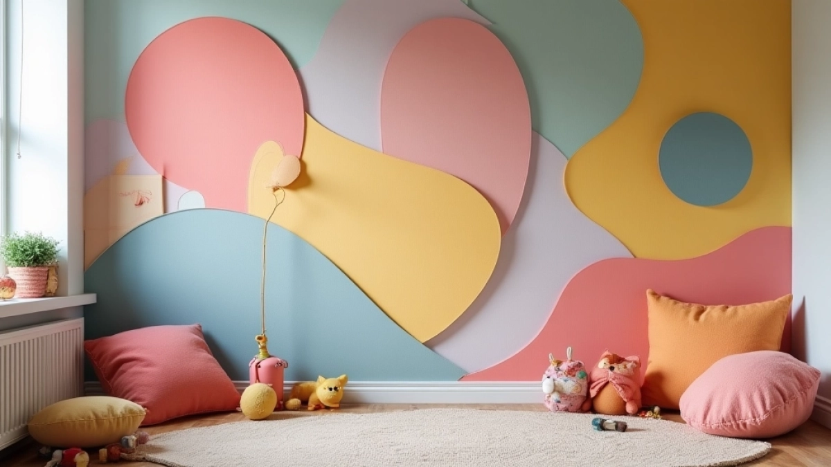 panele tapicerowane na ścianę dla dzieci