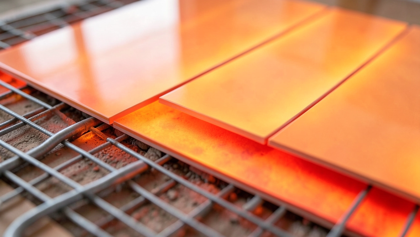 Panele winylowe przy ogrzewaniu podłogowym