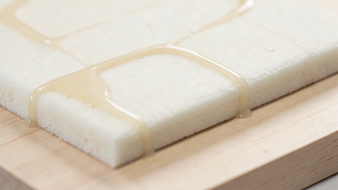 Pianka tapicerska i klejenie na płytę