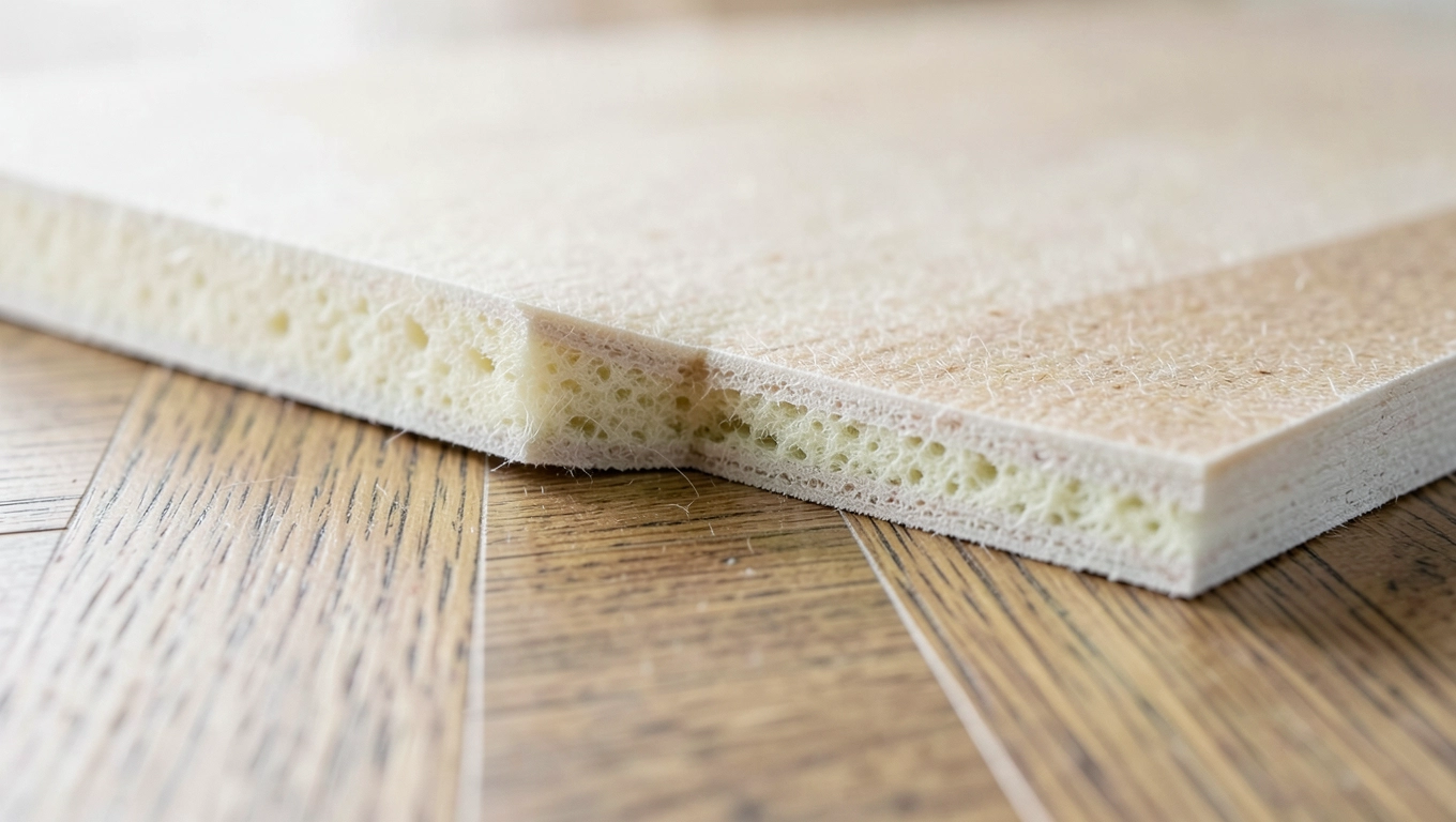 Podkład pod jodełkę na ogrzewanie podłogowe