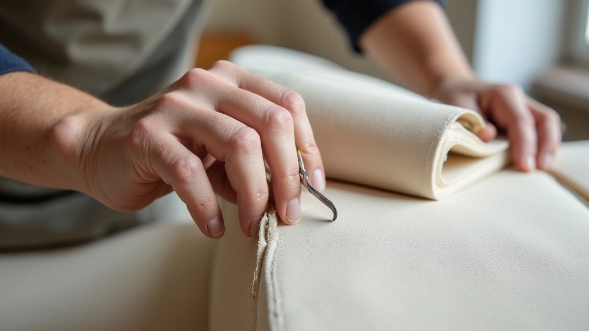 Przycinanie paneli tapicerowanych