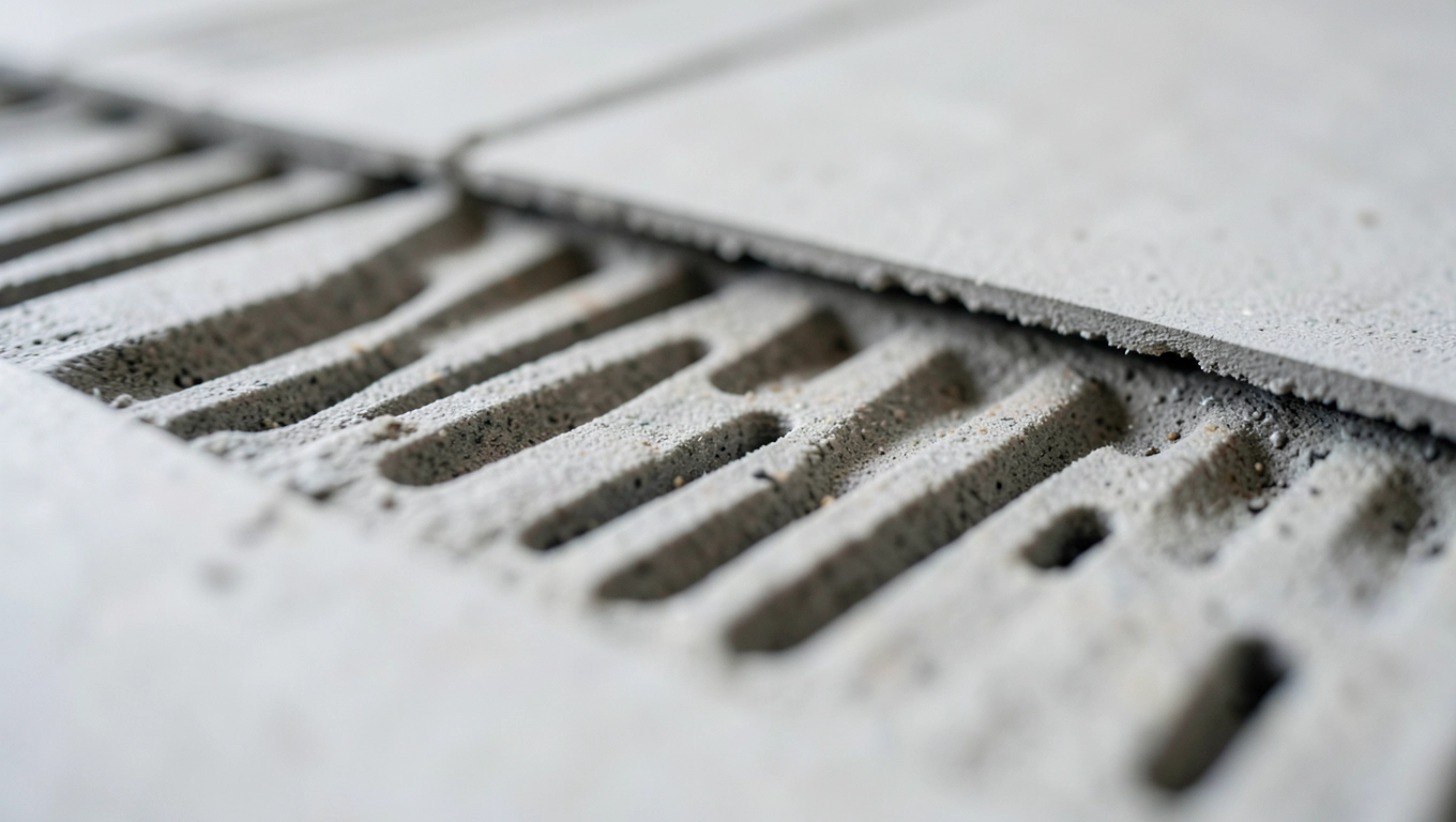 Rowki w podkładzie Decor Floor pod panele