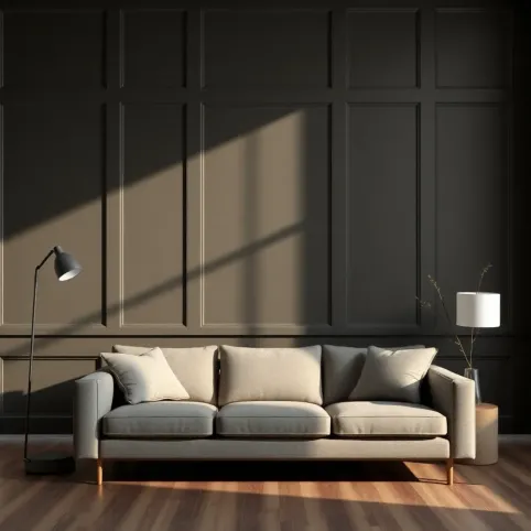 Ciemne panele jaki kolor ścian