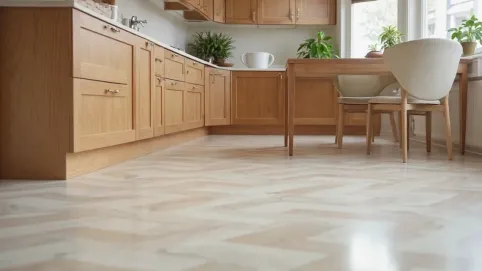 czy na panele winylowe można postawić meble kuchenne