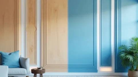 czy panele ścienne można pomalować